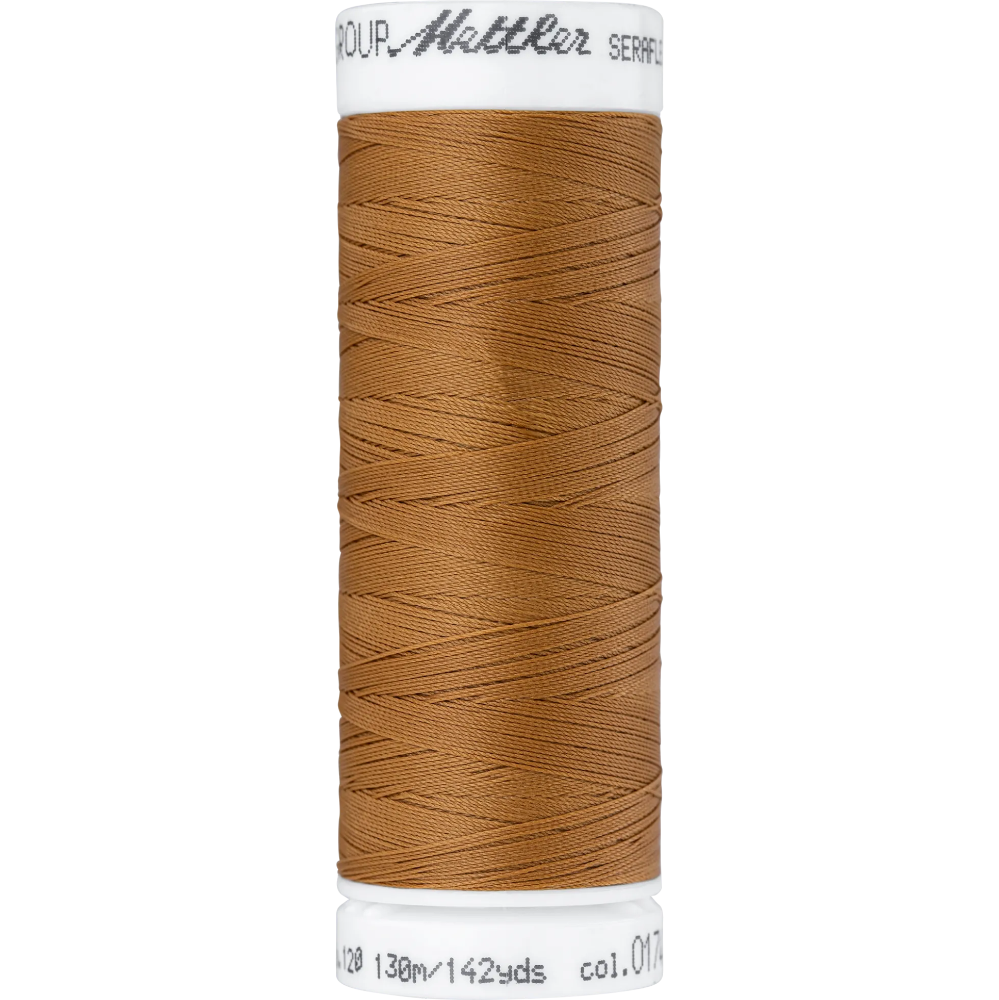 Amann Mettler Seraflex naaigaren | 130m | Cognac
