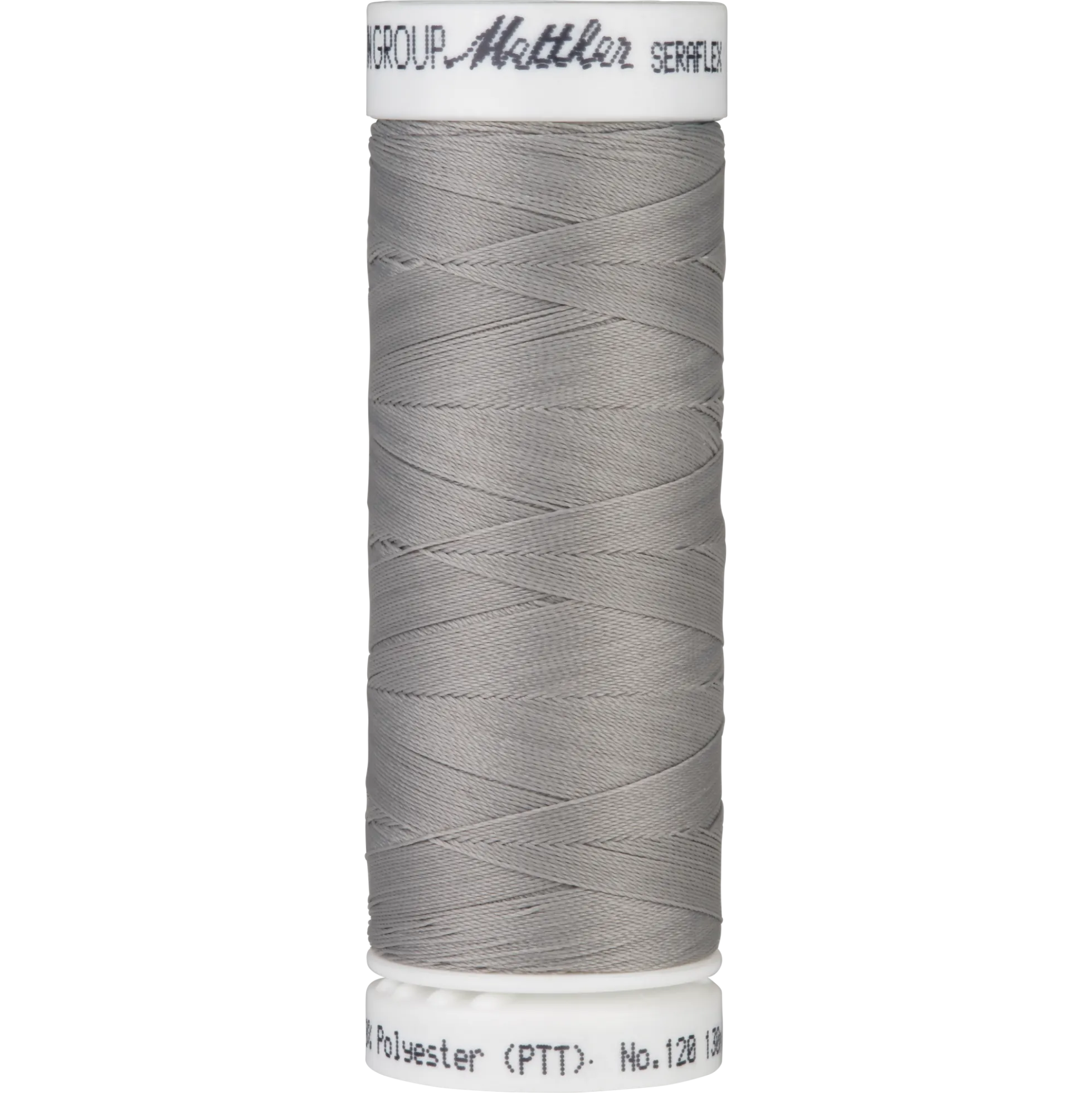 Amann Mettler Seraflex naaigaren | 130m | Middelgrijs