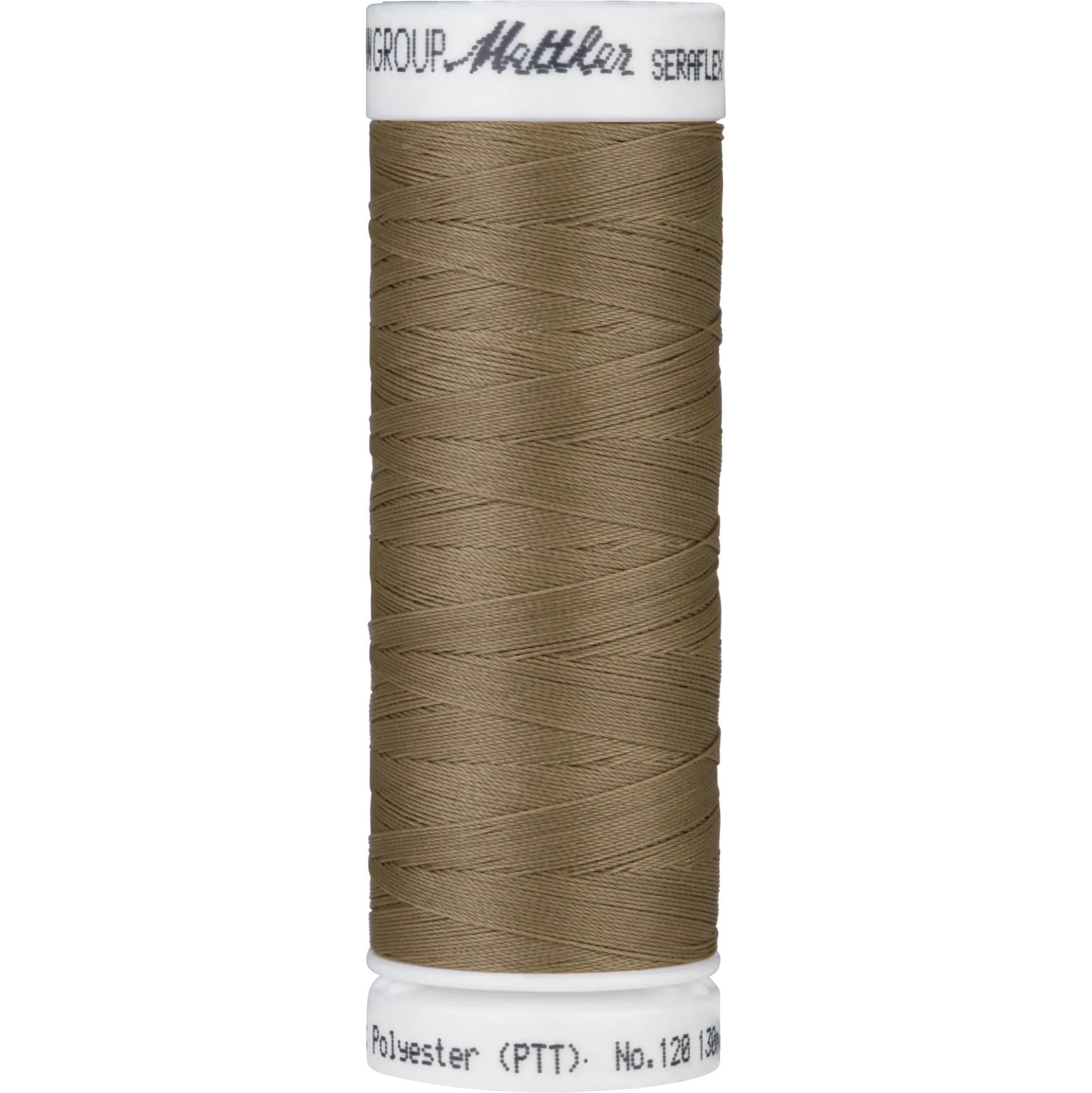 Amann Mettler Seraflex naaigaren | 130m | Donker beige