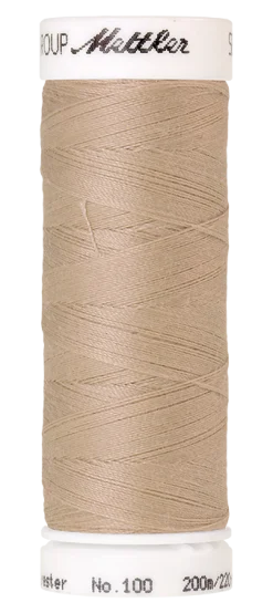 Amann Mettler Seralon naaigaren | 200m | Licht taupe