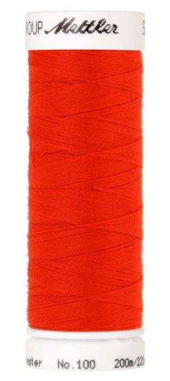 Amann Mettler Seralon naaigaren | 200m | Neon rood