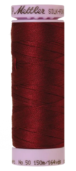 Amann Mettler Silk-finish cotton naaigaren | 150m | Bordeauxrood