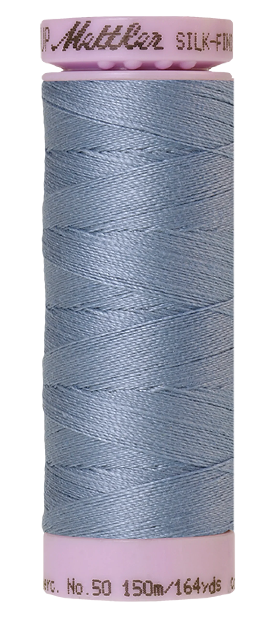 Amann Mettler Silk-finish cotton naaigaren | 150m | Licht denimblauw