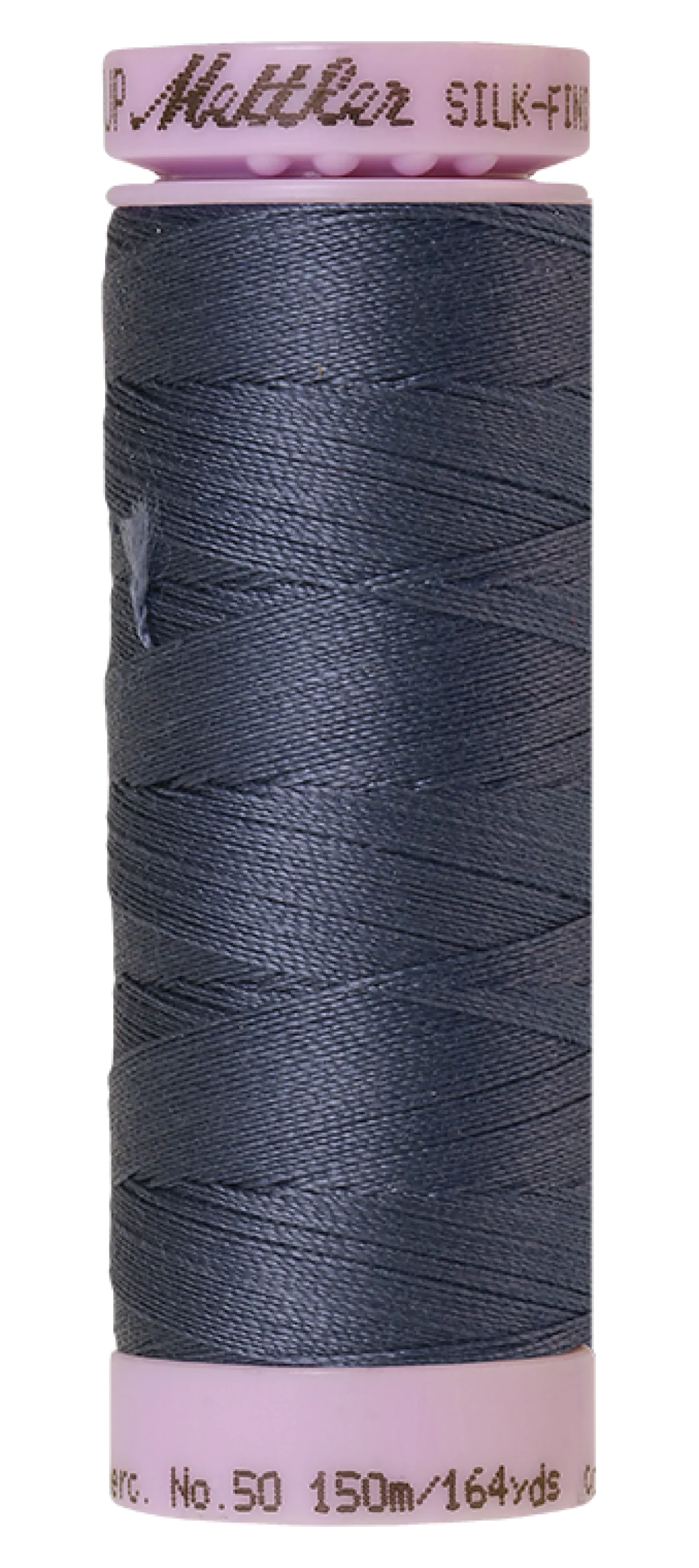 Amann Mettler Silk-finish cotton naaigaren | 150m | Donker staalblauw
