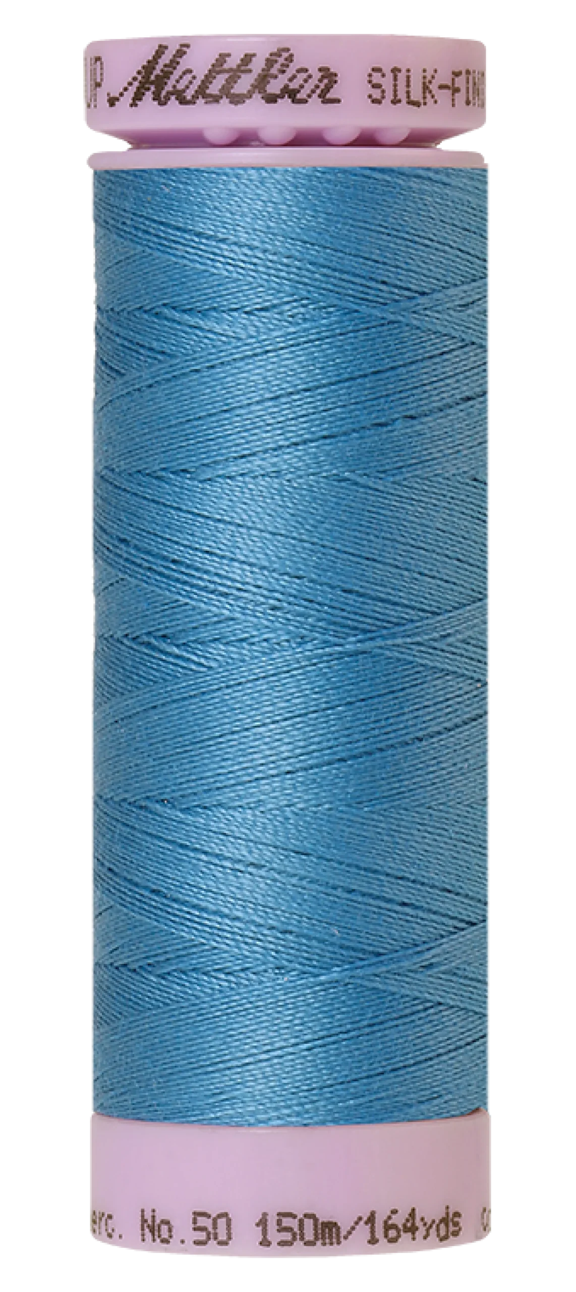 Amann Mettler Silk-finish cotton naaigaren | 150m | Lichtblauw