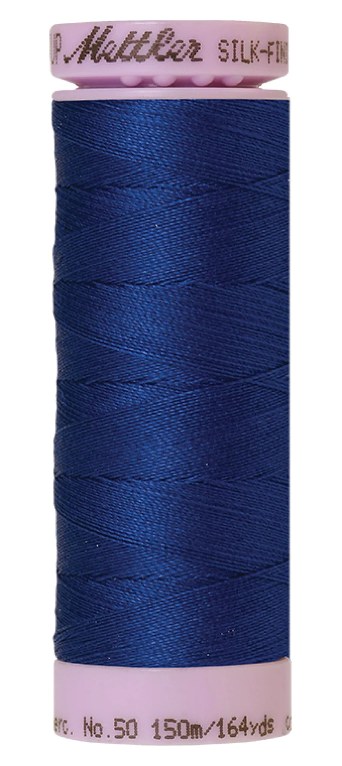 Amann Mettler Silk-finish cotton naaigaren | 150m | Kobaltblauw