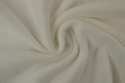 Anti-Pilling Fleece: Gebroken wit
