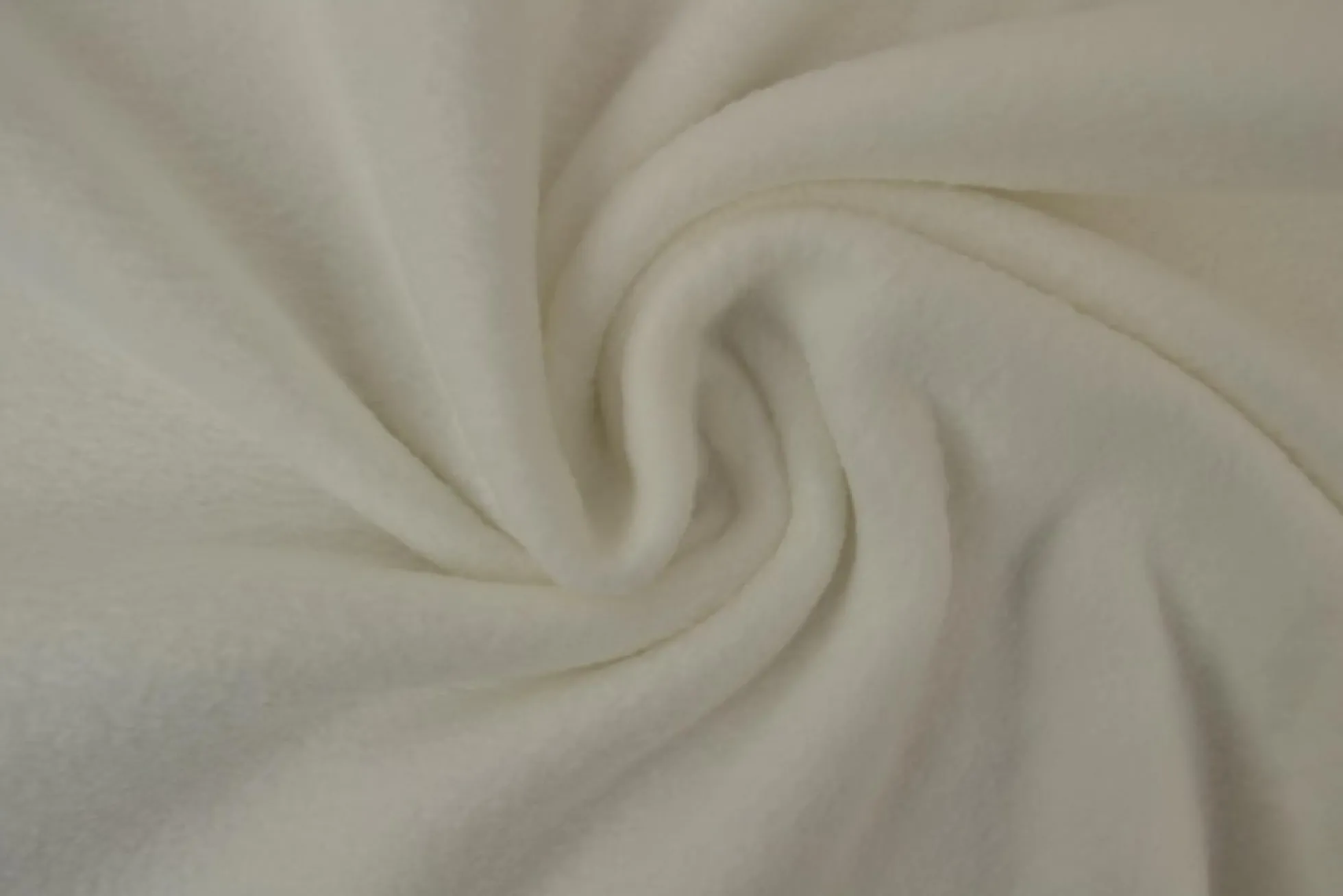 Anti-Pilling Fleece: Gebroken wit