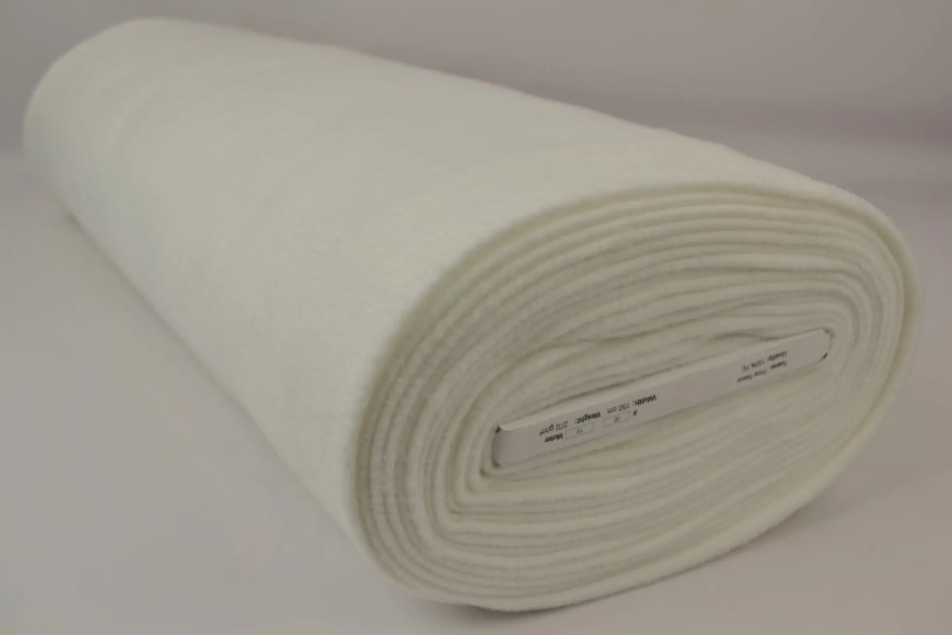 Anti-Pilling Fleece: Gebroken wit