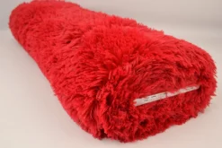 Bont langharig (Pluche / Fluffy) – Rood