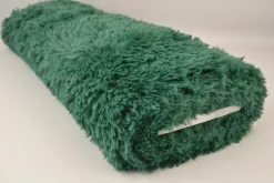 Bont langharig (Pluche / Fluffy) – Donkergroen