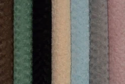 Bont zacht roses (pluche) – Babyblauw