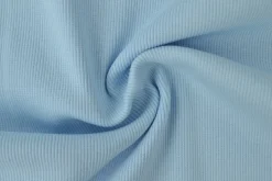 Boordstof rib – Babyblauw