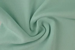 Boordstof rib – Licht mint