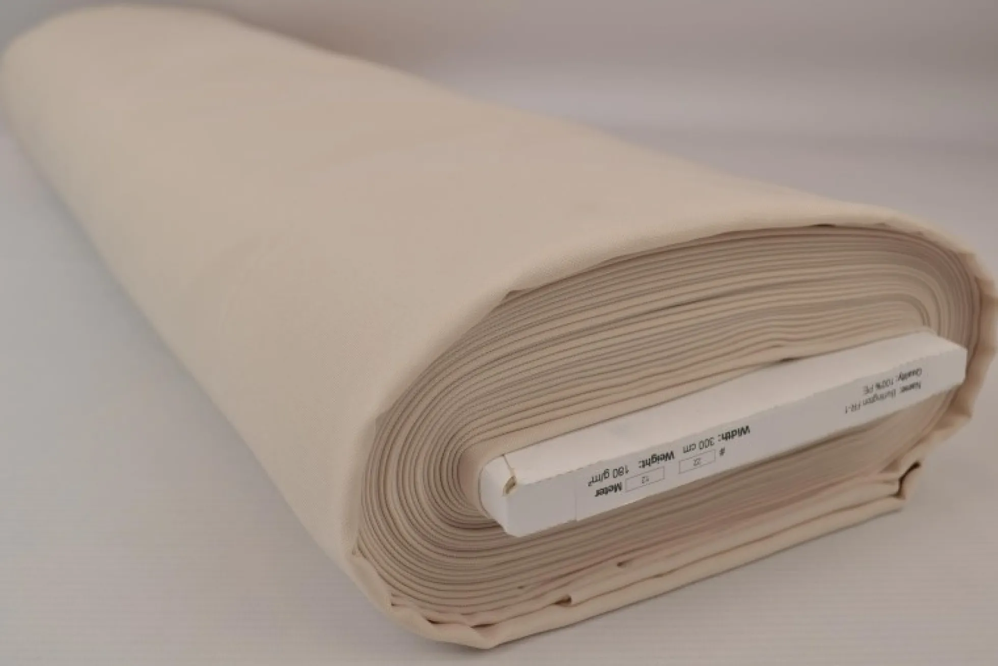 Brandvertragende stof: Champagne 300cm breed