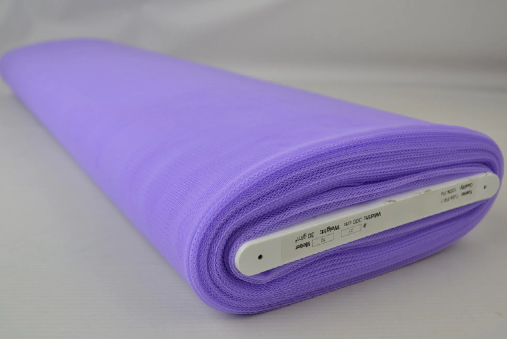 Brandvertragende tule – Lavendel 300cm breed