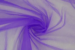 Brandvertragende tule soft – Paars 280cm breed