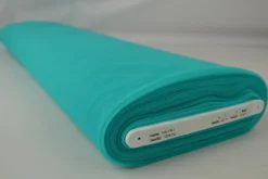 Brandvertragende tule – Turquoise 300cm breed