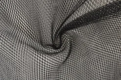 Brandvertragend mesh net 250cm breed – Zwart