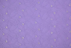 Broderie katoen – Anglaise lila