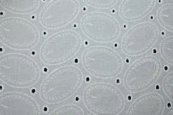 Broderie katoen – Cirkels