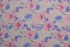 Broderie katoen – Lavender breeze