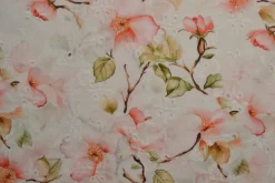 Broderie katoen – Peach blossom dream