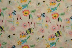 Broderie katoen – Playful garden
