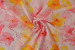 Broderie katoen – Summer glow