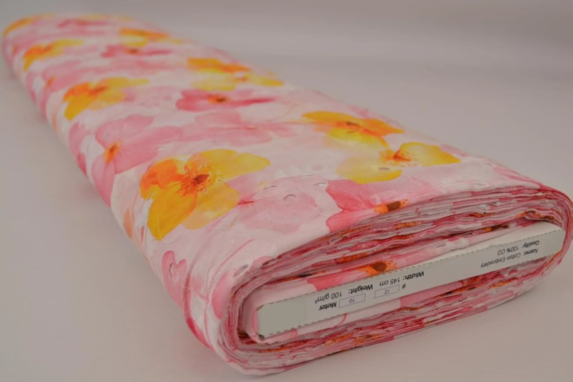 Broderie katoen – Summer glow