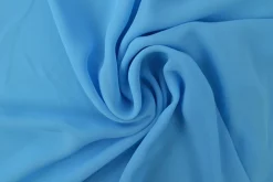 Chiffon: Aqua blauw