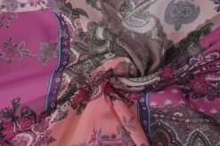 Chiffon – Bohemian paisley pink
