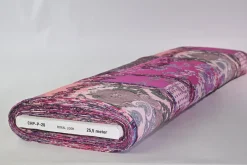 Chiffon – Bohemian paisley pink