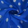 Chiffon – Classic dots blue