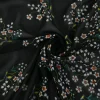 Chiffon – Daisy dance black border