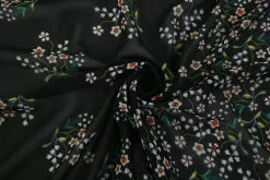 Chiffon – Daisy dance black border
