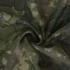 Chiffon – Dark mossy green floral
