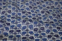 Chiffon – Indigo mini blossom