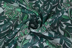Chiffon – Jungle leaves