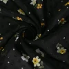 Chiffon – Petite fleur noir