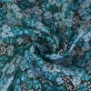 Chiffon – Soft turquoise floral