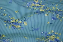 Chiffon – Turquoise meadow