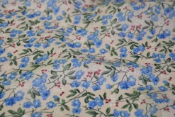 Chiffon – Vintage blue blossom