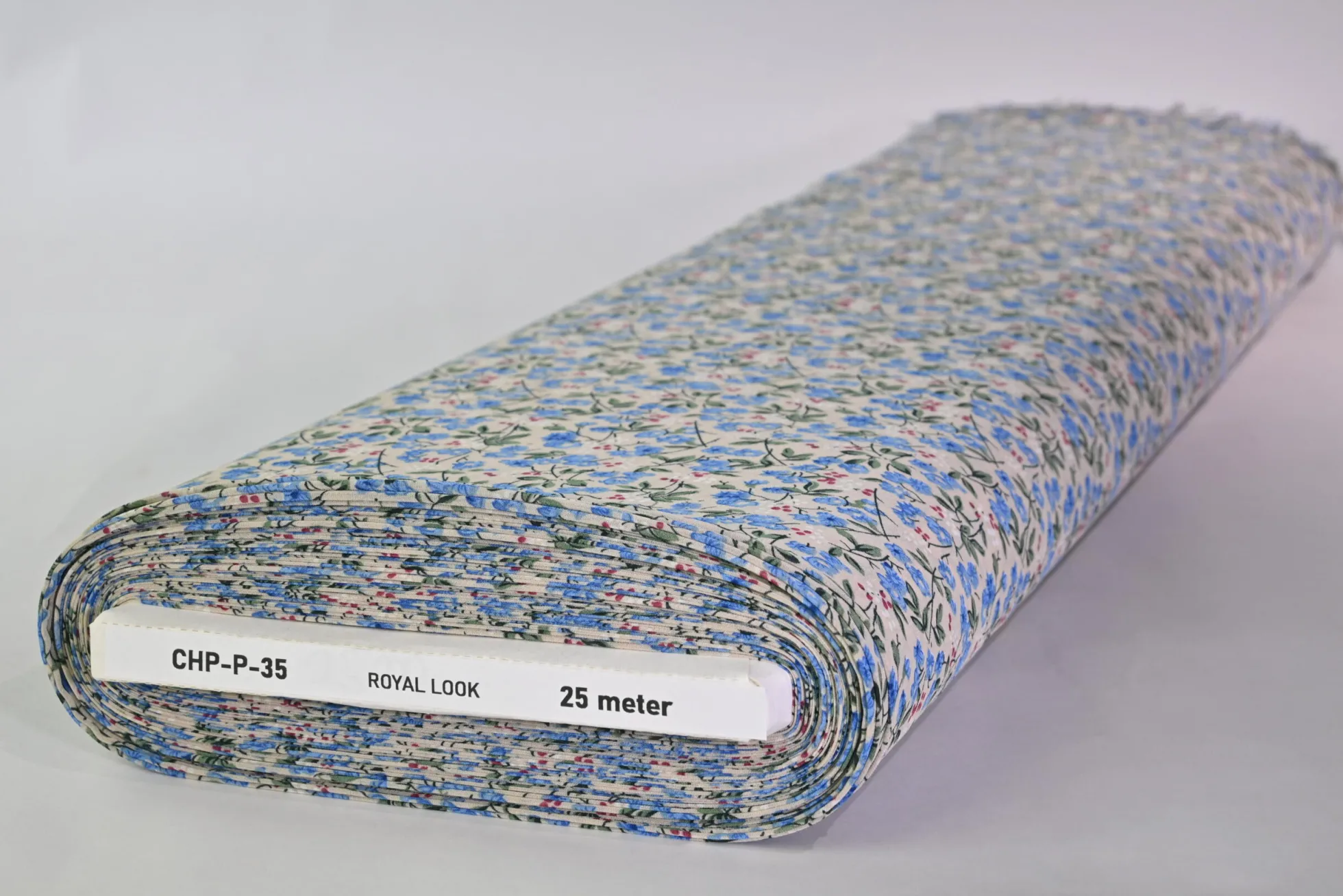 Chiffon – Vintage blue blossom