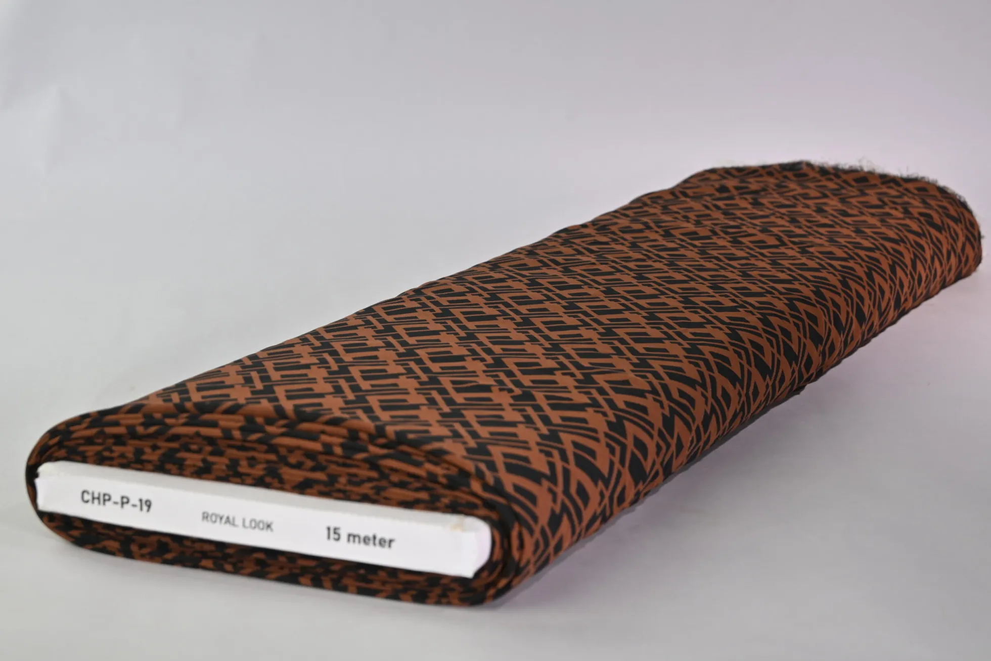 Chiffon – Vintage geometry brown