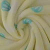 Coral Fleece – Balloons on soft yellow