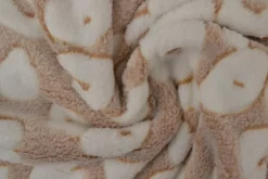 Coral Fleece – Clouds on dark ocher