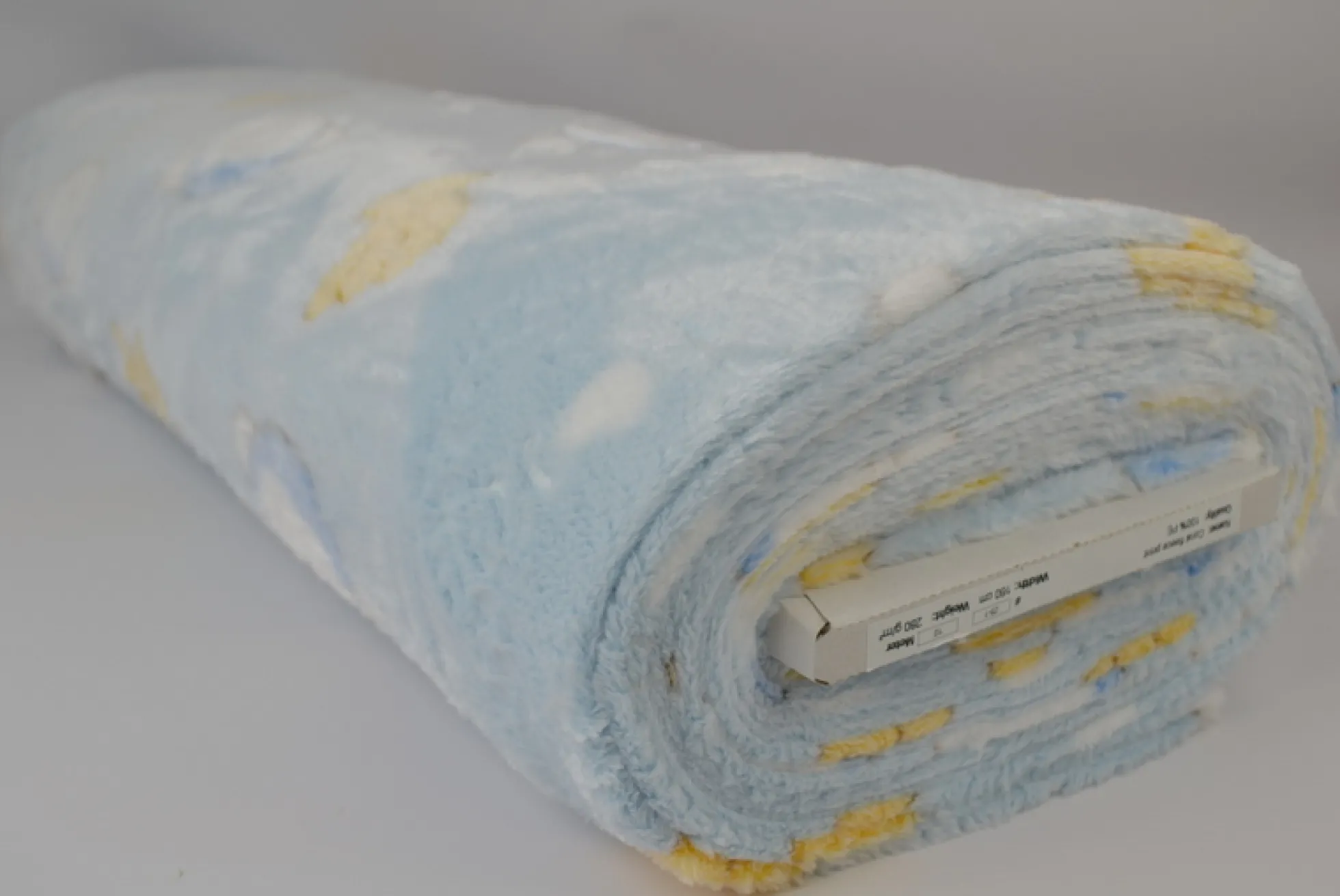 Coral Fleece – Monkeys on blue