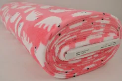 Coral Fleece – Polar bears on coral