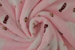 Coral Fleece – Sheep pink